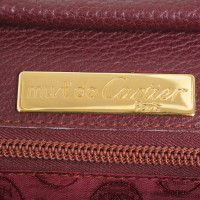 Cartier Umhängetasche in Bordeaux