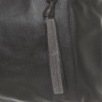 Fabiana Filippi Handtasche aus Leder in Schwarz