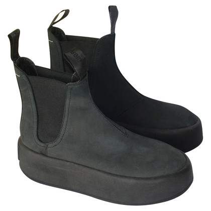 Mm6 Maison Margiela Ankle boots Leather in Black