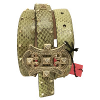 Valentino Garavani Python leather belt