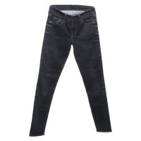 7 For All Mankind Skinny Jeans in Dunkelgrau