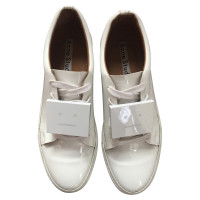 Acne Trainers Patent leather in White