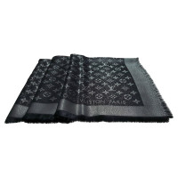 Louis Vuitton Schal/Tuch aus Seide in Schwarz