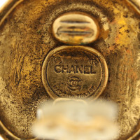 Chanel Boucles d'oreilles clip avec motif coco