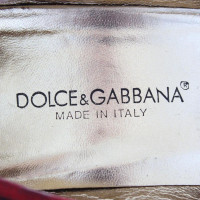 Dolce & Gabbana Peeptoes in reptielenlook