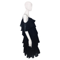 Anna October Dress Silk in Black