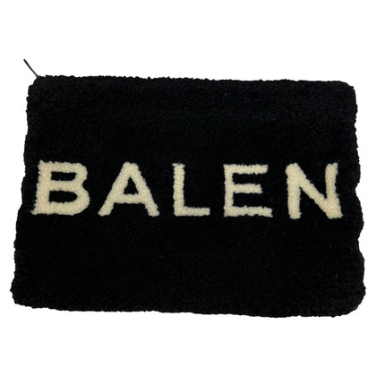 Balenciaga Clutch Katoen in Zwart