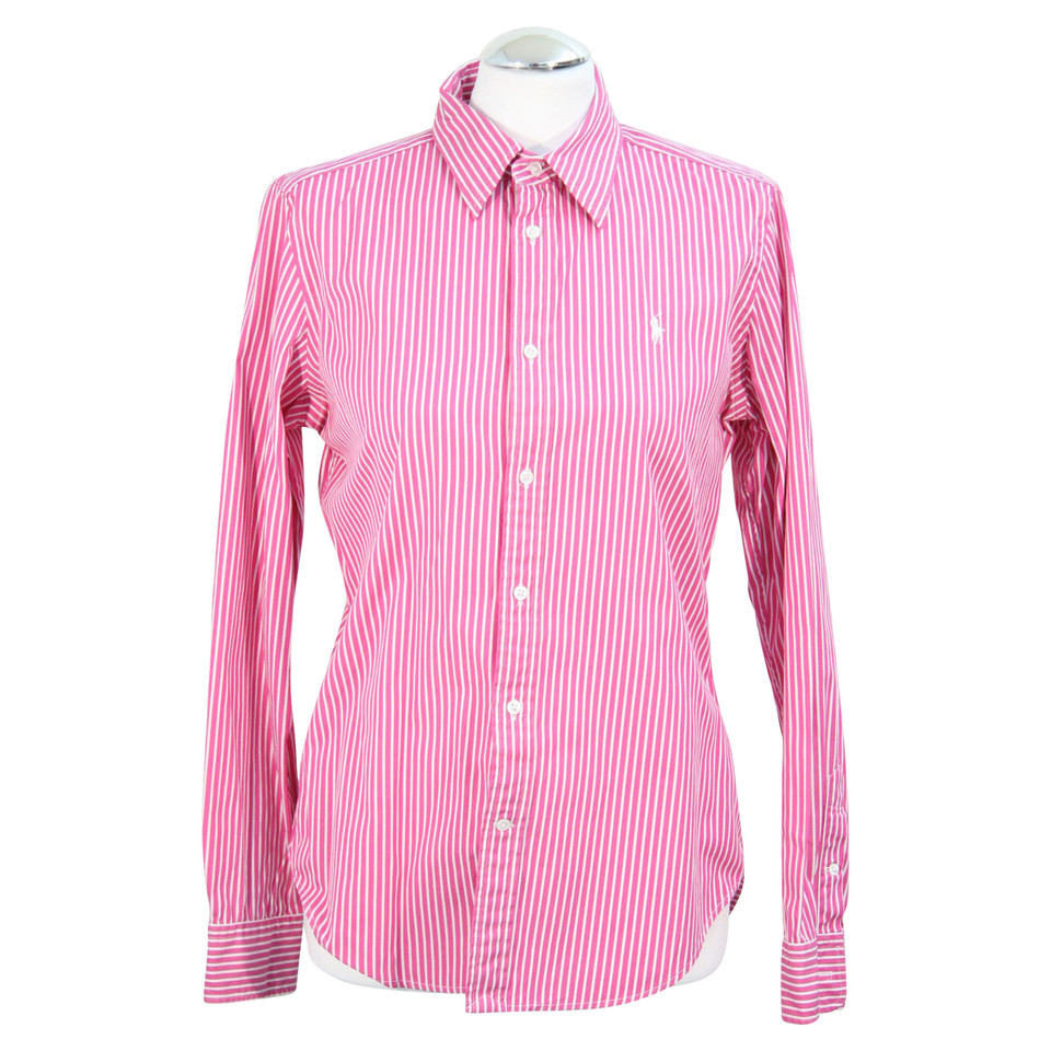 Ralph Lauren Striped blouse in pink