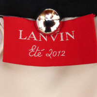 Lanvin blouse en soie avec des épaulettes