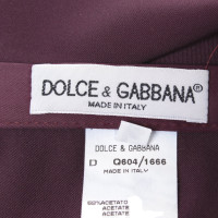 Dolce & Gabbana Pantaloni in Bordeaux