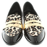 Juicy Couture Slipper mit Leoparden-Print
