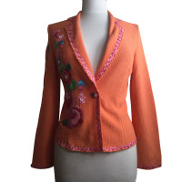Blumarine Embroidered jacket