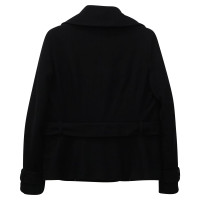 Bruuns Bazaar Jacke/Mantel aus Wolle in Schwarz