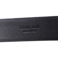 Helmut Lang Belt Leather in Black