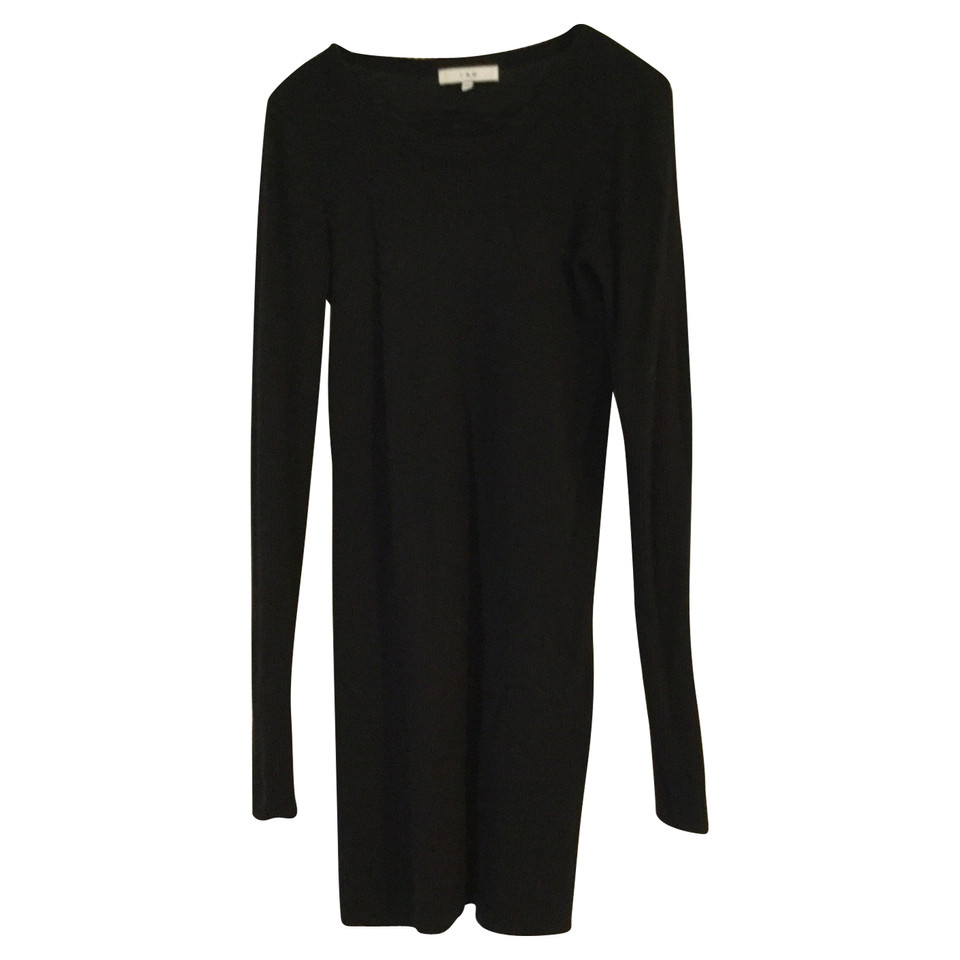 Iro Kleid aus Wolle in Schwarz