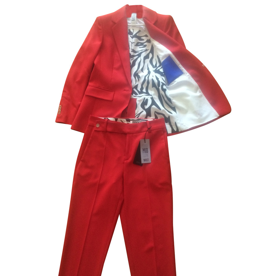 Drykorn Costume en Coton en Rouge