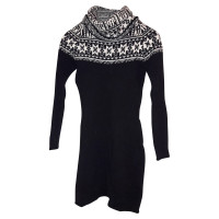 Stefanel Knit dress in black and white
