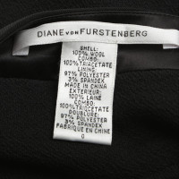 Diane Von Furstenberg Sheath dress in black 
