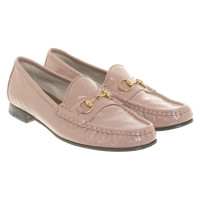 Gucci Slippers/Ballerinas Patent leather in Nude