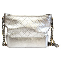 Chanel Gabrielle Leather in Silvery