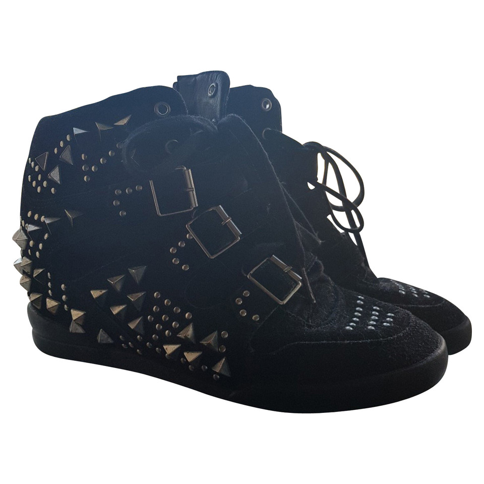 The Kooples Studded Wedge Trainers