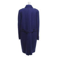 Burberry Cappotto in Royal Blue