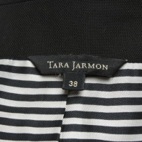 Tara Jarmon Veste/Manteau en Coton en Noir