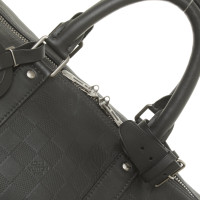 Louis Vuitton Keepall 45 Leer in Zwart