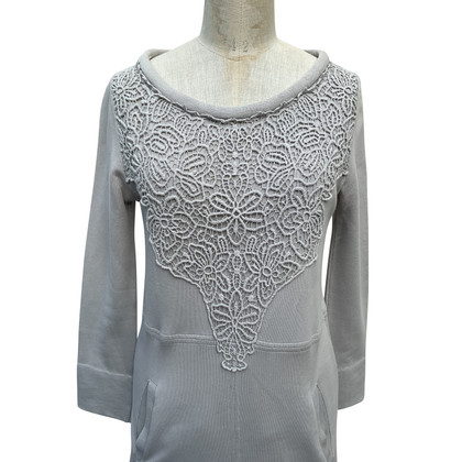 Patrizia Pepe Kleid aus Baumwolle in Grau