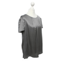 Luisa Cerano Top Silk in Grey