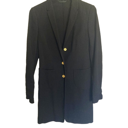 Windsor Jacke/Mantel aus Wolle in Schwarz