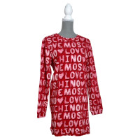 Love Moschino Vestito in Cotone in Rosso