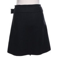 Prada A-lines skirt in black