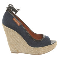 Sergio Rossi Wedges in Blue