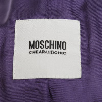 Moschino Cheap And Chic Blazer in paars
