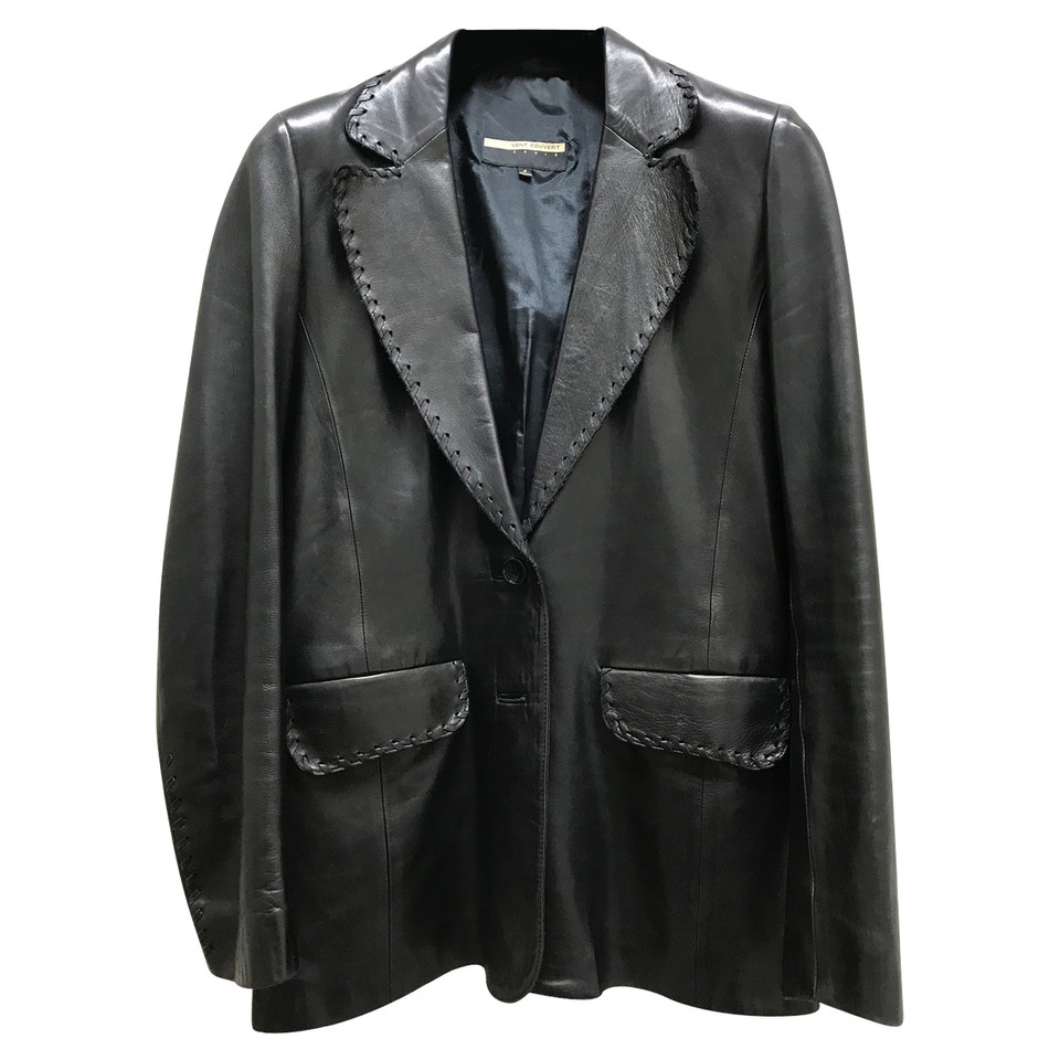 Vent Couvert leather blazer