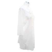 Michael Kors Kleid aus Baumwolle in Weiß