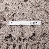 Allude Cardigan in Taupe