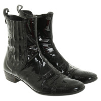 Baldinini Bottines en Cuir verni en Noir