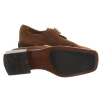 Sergio Rossi Slippers/Ballerinas Leather in Brown