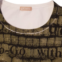 John Galliano T-shirt met print