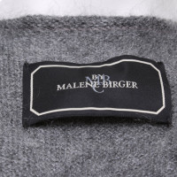 By Malene Birger Cappotto lavorato a maglia in grigio