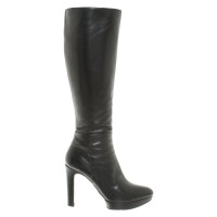 Hugo Boss Boots Leather in Black