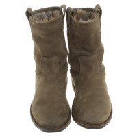 Fiorentini & Baker Ankle boots in olive green