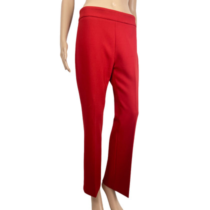Max Mara Hose aus Wolle in Rot