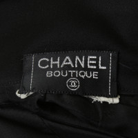 Chanel Geplooide rok in zwart