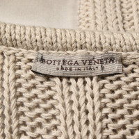 Bottega Veneta Kleid aus Seide in Beige