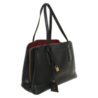 Marc Jacobs Handtasche aus Leder in Schwarz