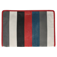 Balenciaga Clutch Bag Leather in Red