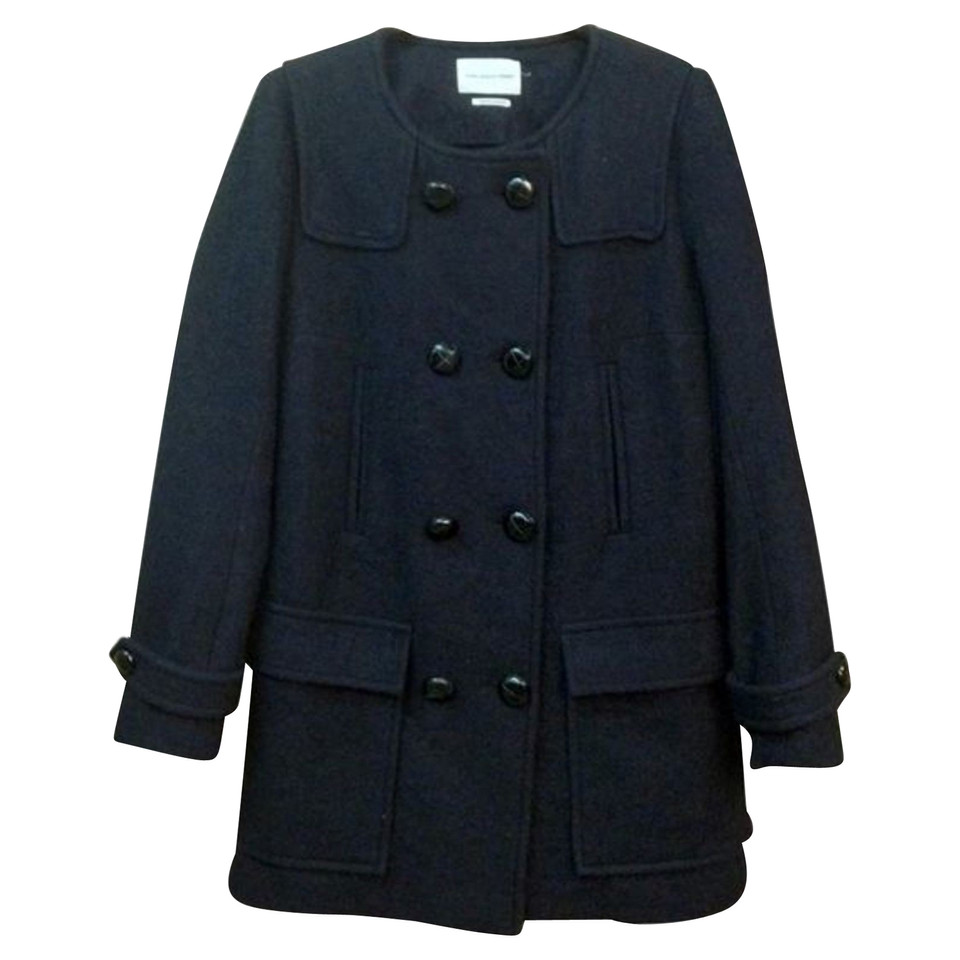 Isabel Marant Etoile Jacke/Mantel aus Wolle in Blau